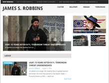 Tablet Screenshot of james-robbins.com